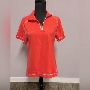 CUTTER & Buck WINDTec WINDBREAKER  Woman S ORANGE